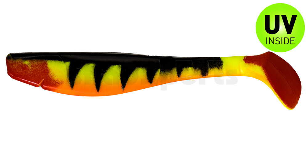 000220-055ZO Kopyto-Classic 8" (ca. 20,0 cm) fluogelb / Zander / bauch: Orange