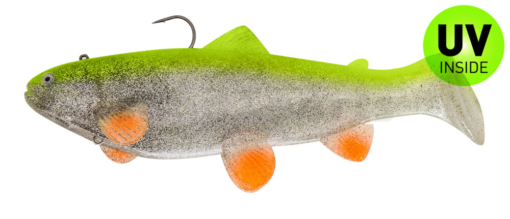 SBT25GFS Castaic Swim Bait Trout 2.0 - 10" (25cm) Fast sinking Ghost Fire Shiner