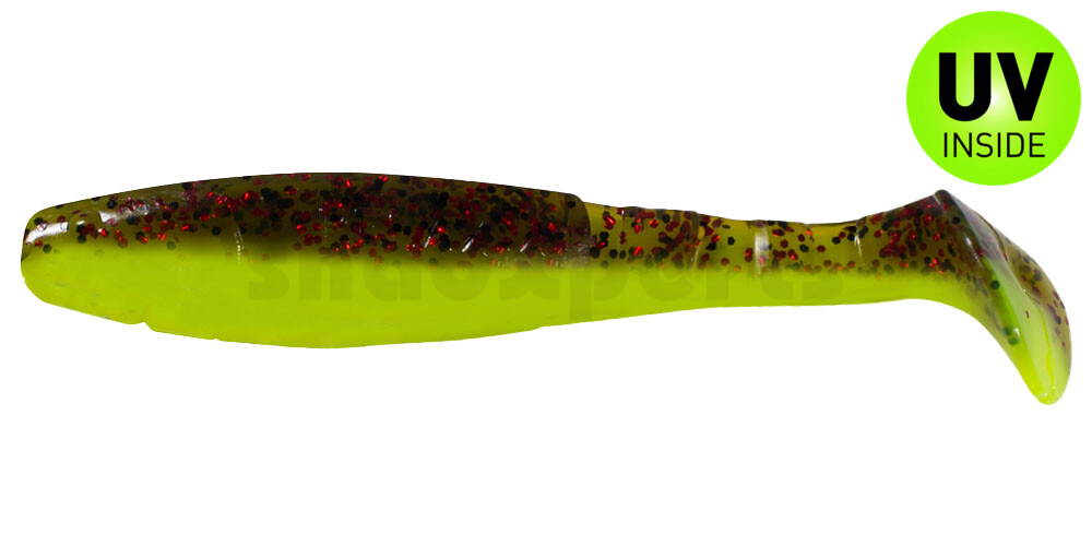 000211B321 Kopyto-Classic 4" (ca. 11,0 cm) fluogelb / Kaulbarsch