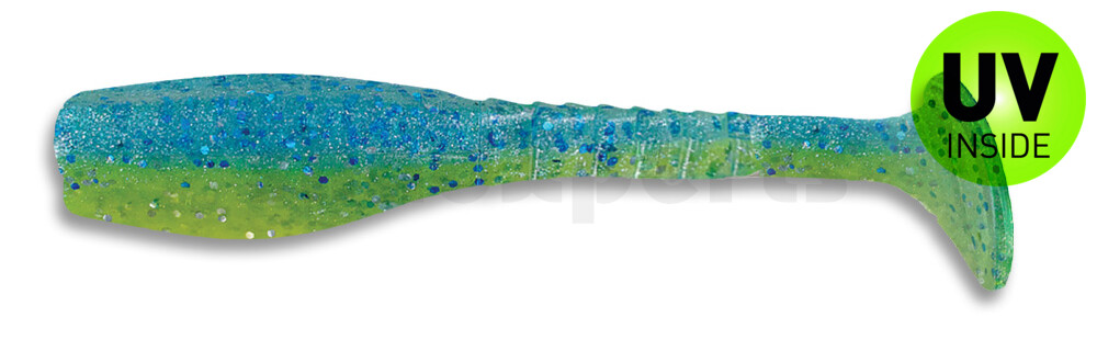 004805024 Swimming Crappie Minnow 2" (ca. 5 cm) Blue Grass