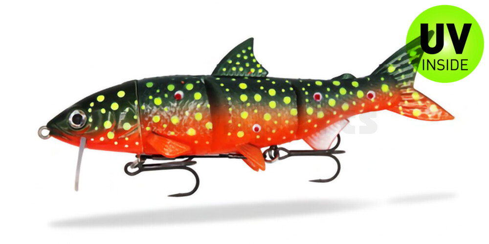 HYRO18AC RenkyOne - Hybrid Fishing Lure 7" (ca. 18 cm) slow sinking Atomic Char