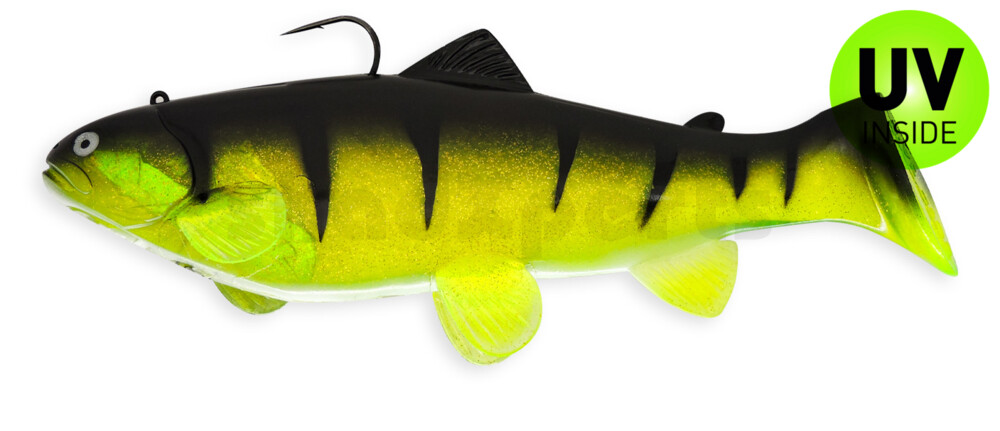 SBT25RPW Castaic Swim Bait Trout 2.0 - 10" (25cm) Fast sinking Reno Perch White
